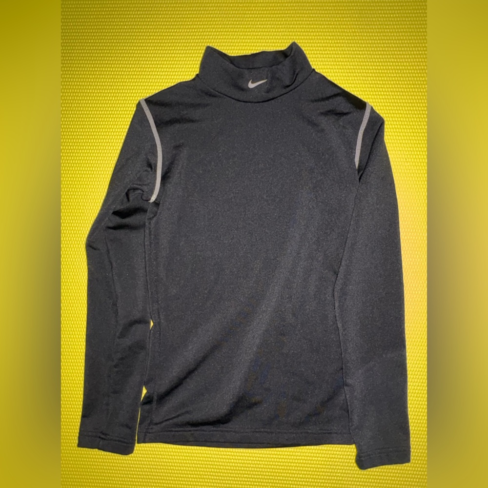 Nike Youth Black Long Sleeve Top